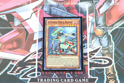 YuGiOh S-Force Edge Razor LIOV-EN015 1st Edition Super Rare