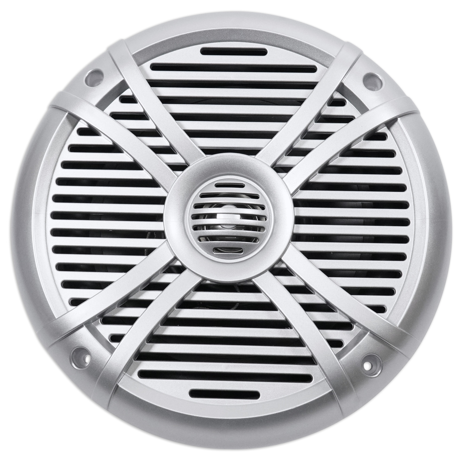 4 Rockville RMSTS80S 8 Водонепроницаемых динамиков для морских лодок мощностью 2000 Вт 2-полосный Серебристый