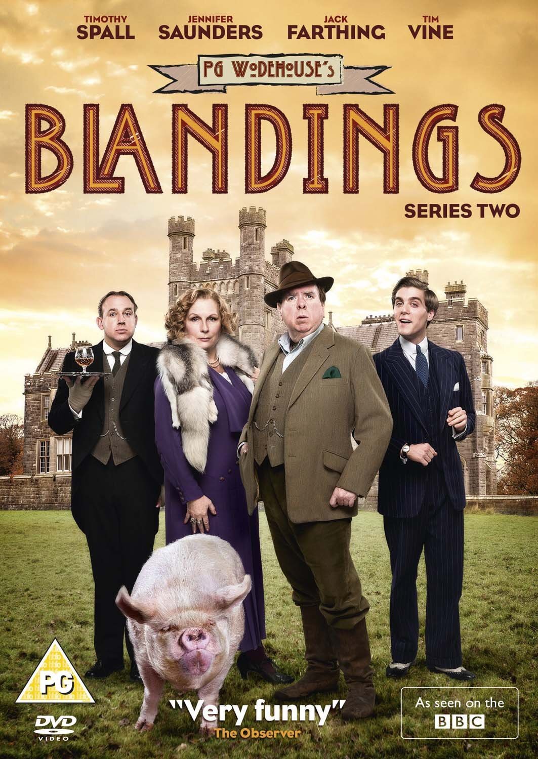 Blandings: Series 2 (DVD) Timothy Spall Jennifer Saunders Tim Vine Jack Farthing