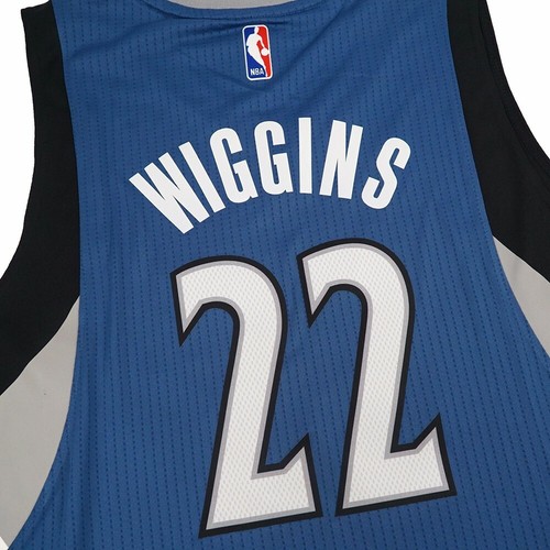 Camiseta deportiva Andrew Wiggins Minnesota Timberwolves Adidas Climacool azul para hombre Swingman - Imagen 5 de 6