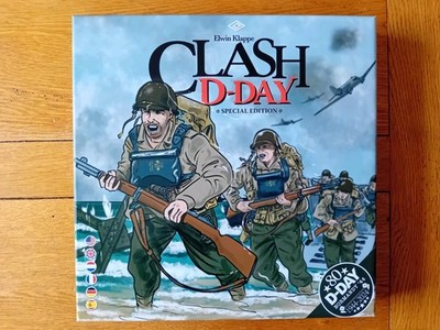 Clash D-Day Gamefound Special Edition Wargame Brettspiel