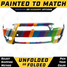 New Painted To Match - Front Bumper Replacement For 2008-2015 Mitsubishi Lancer