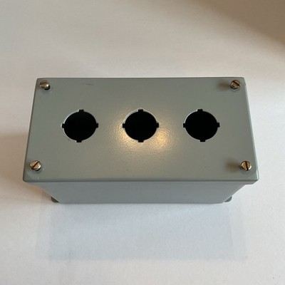 HOFFMAN BOX #F-388691 3-BUTTON Control Panel Enclosure (8  x 4  x 5 )