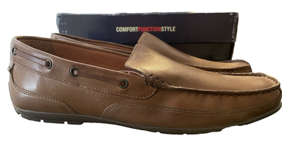 Bass Hank Brown Leather Loafers GH Bass NIB Men main image 4