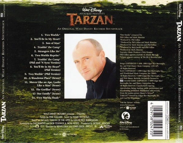 Phil Collins, Mark Mancina Tarzan (An Original Walt Disney Records Soundtrack) - Bild 2 von 2