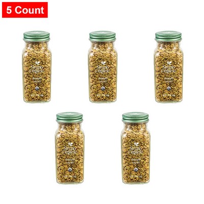 Simply Organic Whole Fennel Seed, 1,90 Oz, Reminiscent Of Licorice- 5 Count