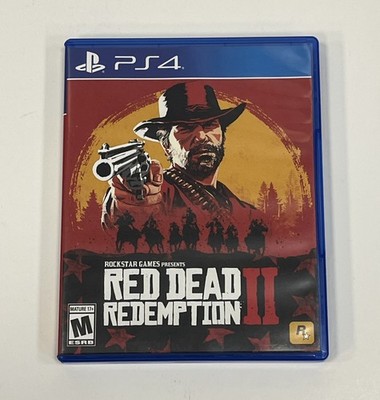 PS4 Red Dead Redemption II PlayStation 4 Complete w/ Map Video Game