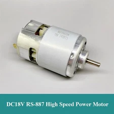 RS-887 DC 12V-18V High Speed Power Large Torque Electric Drill Garden Tool Motor