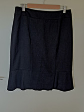 Review Black Skirt  ponte feel work skirt VGCSize 12