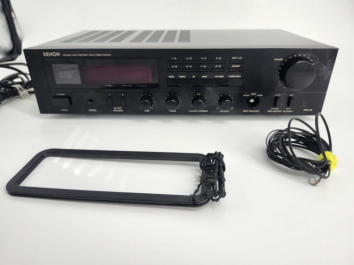 Denon DRA-25 Precision AM/FM Stereo Receiver. | eBay