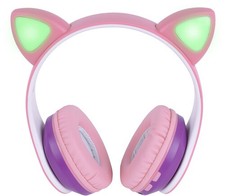 Singing Machine SMK302PP Kids Bluetooth Headphones Pink New Toy Bluetooth