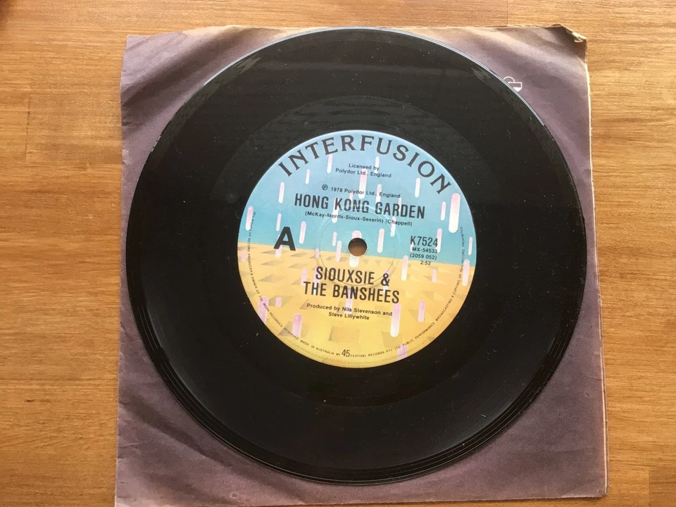 Siouxsie & The Banshees Voices 45rpm Single - Image 2 of 3