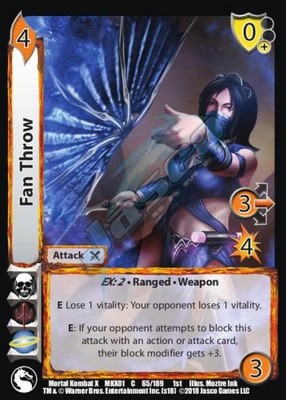 4X-Fan Throw-MK01-Mortal Kombat-Universus