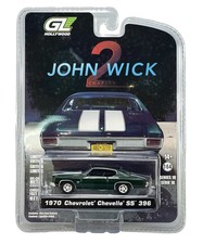 GREENLIGHT JOHN WICK CHAPTER 2 1970 CHEVROLET CHEVELLE SS 396 1:64 44780-F NEW