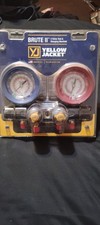 Yellow Jacket 46010 BRUTE II 4-Valve Test & Charging Manifold (F&C) NEW/SEALED