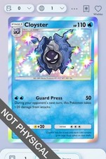 Pokemon TCG POCKET - Cloyster Shiny 1⭐, Crimson Blaze, Inglés