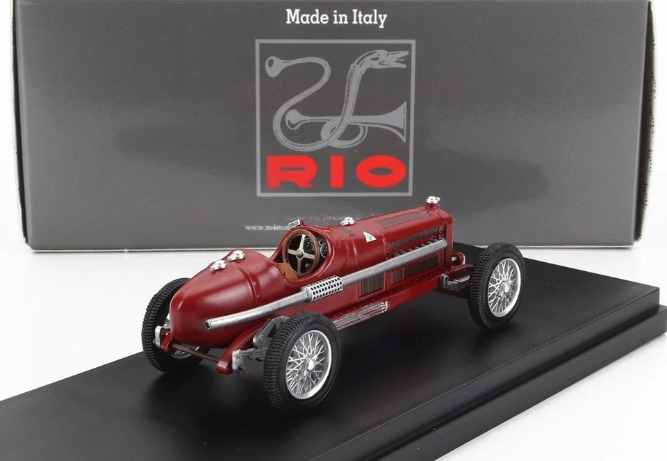1/43 RIO ALFA ROMEO F1  TIPO B QUADRIFOGLIO 1932 RED - Immagine 2 di 3