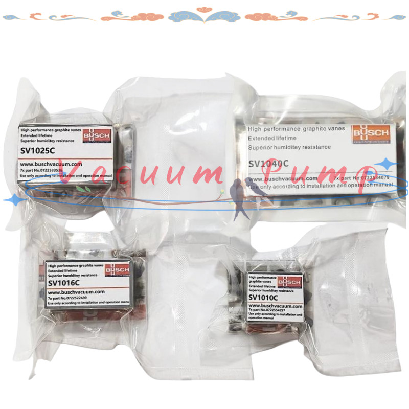A Set NEW FOR BUSCH Vacuum Pump Carbon Blades 0722141943 SV1005D