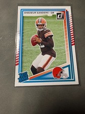 2025 Donruss Shedeur Sanders Rated Rookie Cleveland Browns NFL Football