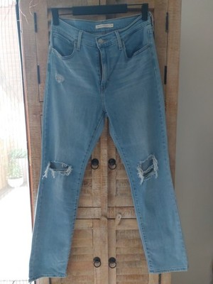 Jeans, Hose, Levis, 724, High Rise Straight , Größe 30, Damen, Original, Fashion