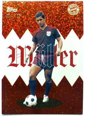 TCS 3357 Topps FC Bayern München Team Set 25/26 Gerd Müller Lim. 94/125