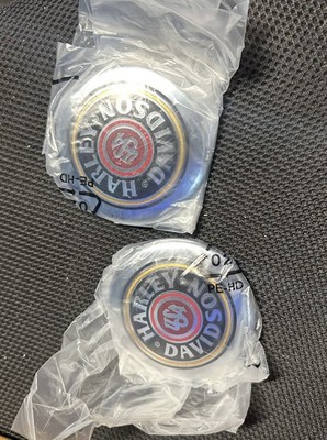Harley Davidson Fuel Tank Emblems Badges Medallions 3.5'' Diameter Metal
