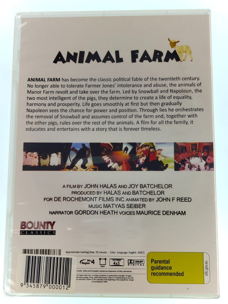 Animal Farm (DVD, 1954) for sale online | eBay