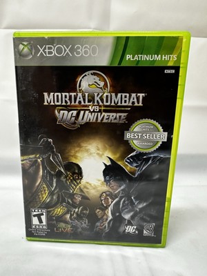 Mortal Kombat vs. DC Universe (Xbox 360, 2008) CIB & TESTED