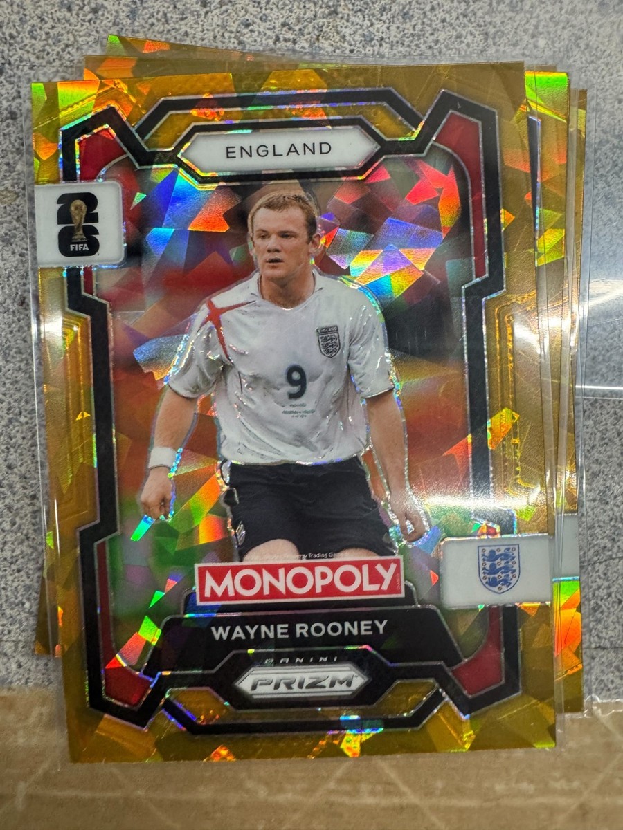 2026 Panini Prizm FIFA World Cup #27 Wayne Rooney – England, Gold