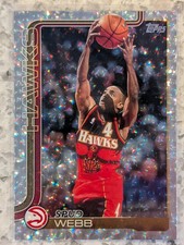 Topps 2025-26 Spud Webb #266 Holofoil Atlanta Hawks NBA Basketball Card