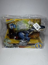 Imaginext Jurassic World Growl  Glow Baryonyx Dinosaur Toy Chomping Action