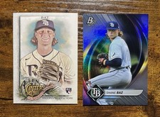 Shane Baz Rookie Card Lot (2)