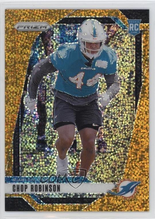 2024 Panini Prizm Rookies Gold Sparkle Prizm 3/24 Chop Robinson #319 1s8f