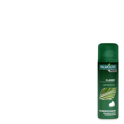 1x300ml Palmolive Classic Rasierschaum Mousse mit Palmenextrakt | sanfte Formel