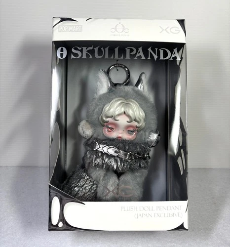 SKULLPANDA x XG Plush Doll Pendant Japan Exclusive SKULLPANDA POP UP SHOP ALPHAZ