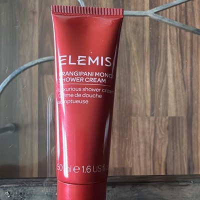 Elemis Frangipani Monoi Shower Cream 1.6 Oz Travel Size Brand New Sealed