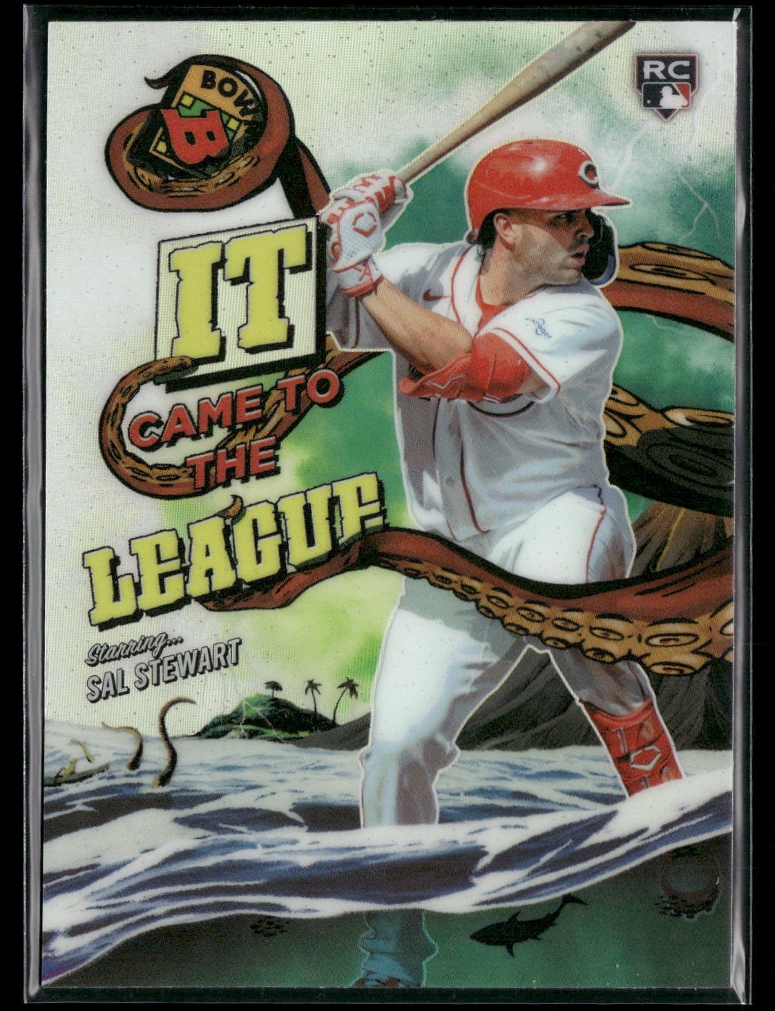 Sal Stewart 2026 Bowman Chrome #IT-16 It Came To The League RC RC Reds