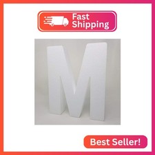 Free Standing - EPS Smooth Foam Letters for Weddings, Cakes, Arts  Crafts - M,