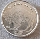 1/4 Troy oz. .999 fine Silver Buffalo Proof Round, BU Coin Uncirculated