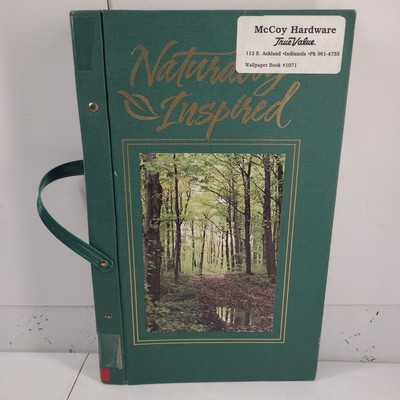 Vintage Naturally Inspired Vinyl Wall Covering Sample Book Wallpaper Loon Wolf