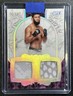 KHAMZAT CHIMAEV 2025 TOPPS UFC ROYALTY #RR-KC REGALIA DUAL WORN RELIC 76/99