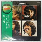 BEATLES LET IT BE APPLE AP80189 Japan OBI VINYL LP
