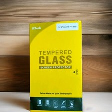 JETech IPone 15 Pro Max Tempered Glass Screen Protector