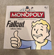 Monopoly Fallout Collector’s Edition Board Game (2015) Complete