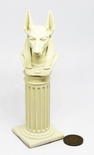 Dolls House Bust of Egyptian God Anubis Miniature Art 1:12 Scale ML tumdee