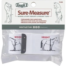 Sure Measure Horse and Pony Height/Weight Tape
