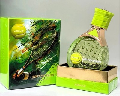   New Armaf Match Point Eau de Parfum Spray 100ml 3.4 oz New In Open Box   