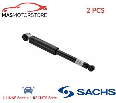 STOSSDAMPFER STOßDÄMPFER 2 STÜCK PAAR HINTEN SACHS 290 739 2PCS P NEU