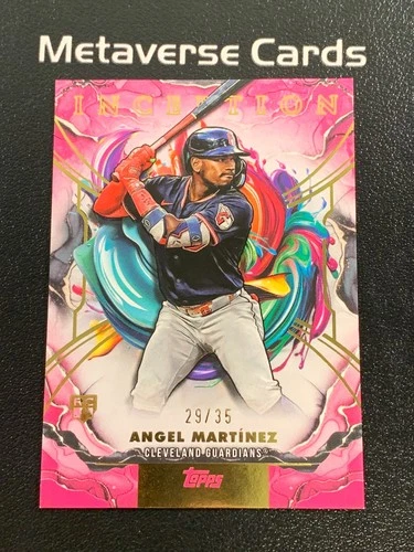 Angel Martinez 2025 Topps Angel Martinez Pink
