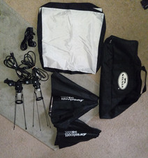 Westcott Photo Basics 2 Light Softbox Kit NO STANDS OR BULBS